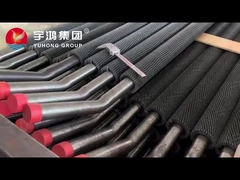 Tubo senza saldatura in acciaio legato ASME SA213 T91, tubo alettato seghettato SS409 per generatore di vapore a recupero di calore